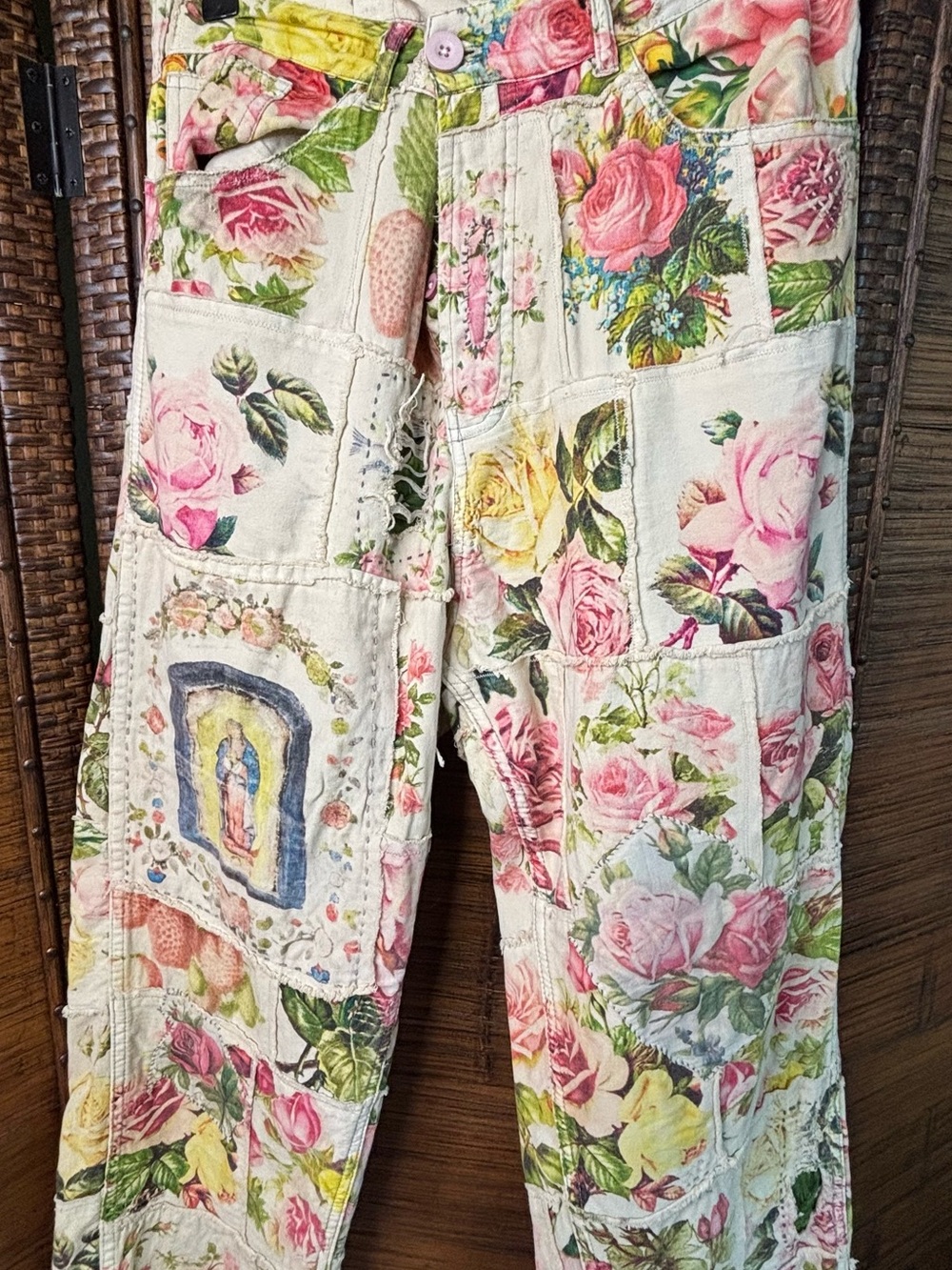 Magnolia Pearl Patchwork Miner Trousers